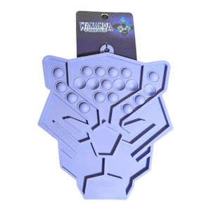 2022 marvel Black panther Silicone Trivet/Push Pop it Fidget Toy Wakanda forever